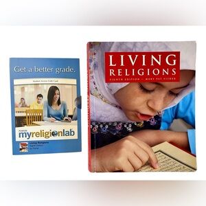 Living Religions Eighth Edition Mary Pat Fisher College Textbook with Lab Disc